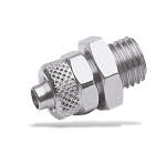 Gav Straight Conical 1 4" M Push In Fitting For 6MM Hose