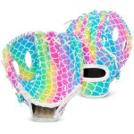 Ausletie Kids Baseball Softball Mitt 9"-10.5" T-ball Glove For Training And Beginner Play Left Hand Right Hand Throw