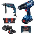 Bosch - Impact Drill Kit Gsb 180-LI And Impact Drill Gsb 570 With 41PC