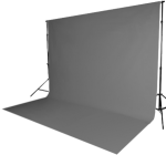 Muslin Grey Backdrop Material 3X6M