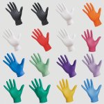 Unigloves Vinyl Gloves Size S 6-7 “premium” Non-sterile Powder-free Pack Of 100