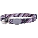 CAT Rogz Z Fusion Safety Small Collar - Geo Black Waggs Online Pet Shop