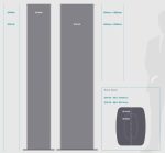 Sign Frame 300X1800MM Dbl Sided Standing