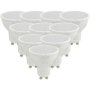 5W LED GU10 Pack Of 10 Cool White Lamps L2P-5C - Major Tech