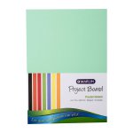 Marlin Project Boards A4 160GSM 10'S Pastel Green Pack Of 10