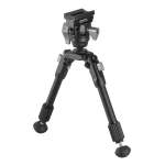 Eq-precision 1QSA Bipod W Ball Head & Picatinny Rail Mount- EQPRECISION1QSA