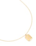 Waterproof Gold Plated Stainless Steel February Birth Flower Violet Necklace