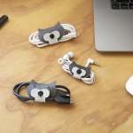 Kikkerland Cat Cable Ties Set Of 3