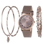 Ladies Leather Watch With 3X Bracelets -HBSL4052