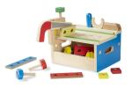 Melissa Hammer And Saw Tool Bench - Wooden Building Set