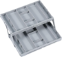 2-TIER Foldable Drawer Organizer For Everyday Organization - HA-24