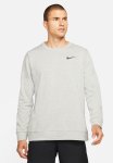 Nike M Nk Df Long Sleeve Crew - Dark Grey Heather & Black