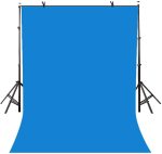 Blue Backdrop 3X6M Muslin Material