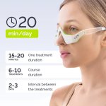 Gess Kuper Microcurrent Eye Massager Lift & Revive Tired Eyes