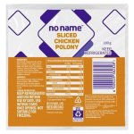 No Name Sliced Chicken Polony 180G