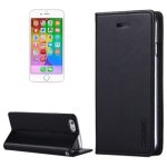 Goospery Blue Moon Flip For Iphone 6 & 6S Crazy Horse Texture Pu + Tpu Horizontal Flip Leather Case With Holder & Card Slots