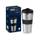 De'Longhi Delonghi Thermal Travel Mug 470ML Stainless Steel DLSC073