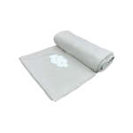 Cotton Waffle Blanket In Grey - Grey Onesize