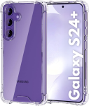 Clear Shock Resistant Armor Case For Galaxy S24 Plus Cover