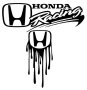 Honda Car Racing Vinyl STICKER-2 Pack