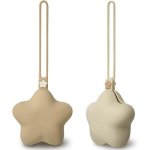 Moonkie Silicone Pacifier Holder Case Cute Portable Pacifier Storage Case 2 Pack