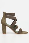 Amelia 1 Block Heel - Olive