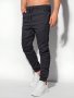 Classic Design Solid Color Regular Fit And Cuffed Sports Pants With Drawstring And Pockets Versatile And Comfy Trousers For Men's Outdoors Sports Wear