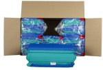 Case Pack Of 6 New not Resold Kindermat Jr. Daydreamer 2 Inches Thick 4-SECTION Rest Mat 44" X 19" X 2" Blue teal 100% Made In