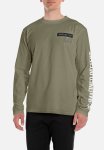 T-Shirt Manica Lunga Regular - Light Military
