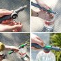 High-pressure Manual Garden Sprayer - Adjustable Nozzle Fits Beverage Bottles Ideal For Home Use