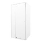 Shower Door Entr E White Epoxy Pivot 880X880X1850