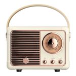 Lukader Retro Bluetooth Speaker Vintage Decor Wireless Portable MINI Bluetooth Speaker Small Cute Old Fashion Style For Kitchen