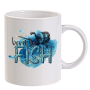 Born To Fish Printed Coffee Mug
