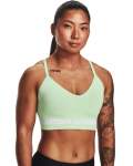 Women's Ua Seamless Low Long Sports Bra - Aqua Foam XS