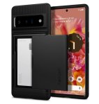 Spigen Google Pixel 6 Pro Premium Slim Armor Card Case Black