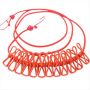 B Retractable Clothes Drying Rack Rope With 12 Clips Clothing Line