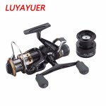 High-performance Metal Spinning Reel With 9+1BB And Spare Spool For Superior Saltwater And Freshwater Fishing