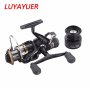 High-performance Metal Spinning Reel With 9+1BB And Spare Spool For Superior Saltwater And Freshwater Fishing