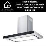 Falco Digital Touch Control T-shaped LED Cookerhood - 90CM AR-90-111