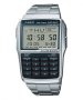 Casio Digital Databank Wrist Watch Silver And Black