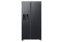 Samsung 660L Black Side By Side Fridge A++ Energy RS64DG53R3B1FA