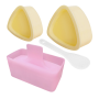 3 Pieces Onigiri Mold Multiple Sizes Sushi Maker Triangle Rice Ball Mold
