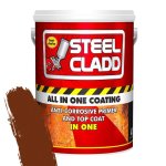 Steel Cladd All-in-one Water Based Brown 5L Livestainable