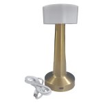 Bright Starts Bright Star Antique Rechargeable LED Desk Lamp Copper