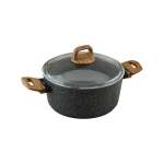 Natura Derin 24CM Deep Casserole Grey