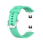 For Huawei Watch Fit Smart Watch Silicone Strap TIA-B09 Silicone Strap Teal Color