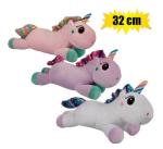 Plush Unicorn W stars Asstd 32CM