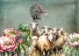 Diamond Painting Full Square Drill Diy KIT_33CM X 43CM Sheep F3679