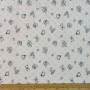 Plush Fleece Character-3 SkyBlue 150cm Fabric