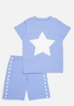 PoP Candy Printed Pj Set-light Blue